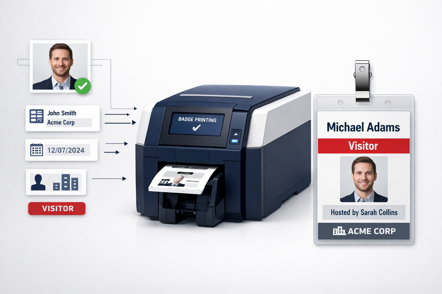 Professional Badge Printing